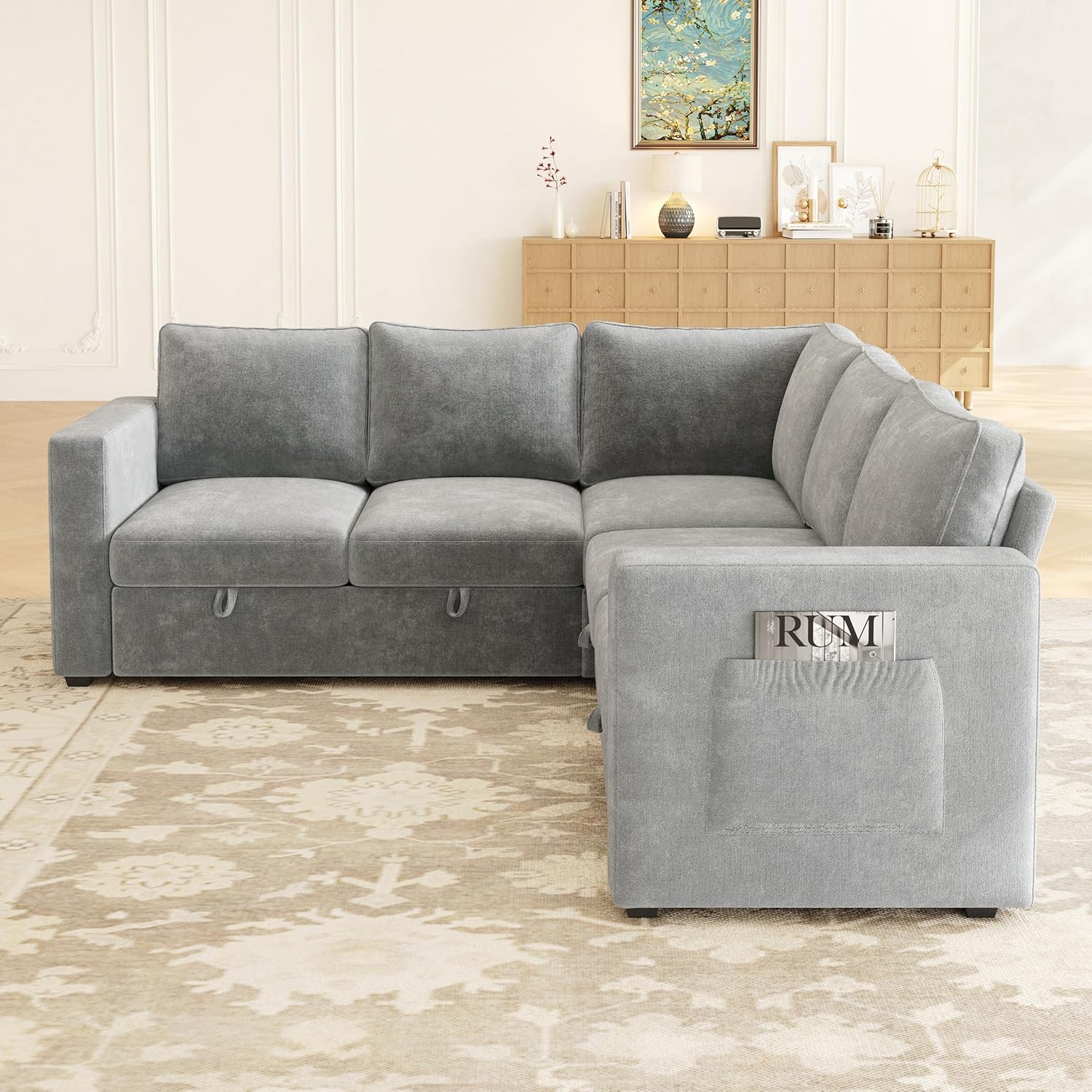 Contemporary, neutral design choices